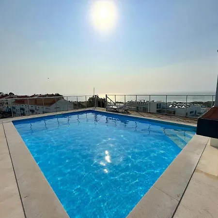 Boutique Living - Rooftop Pool & Sea Views 아파트 나자레
